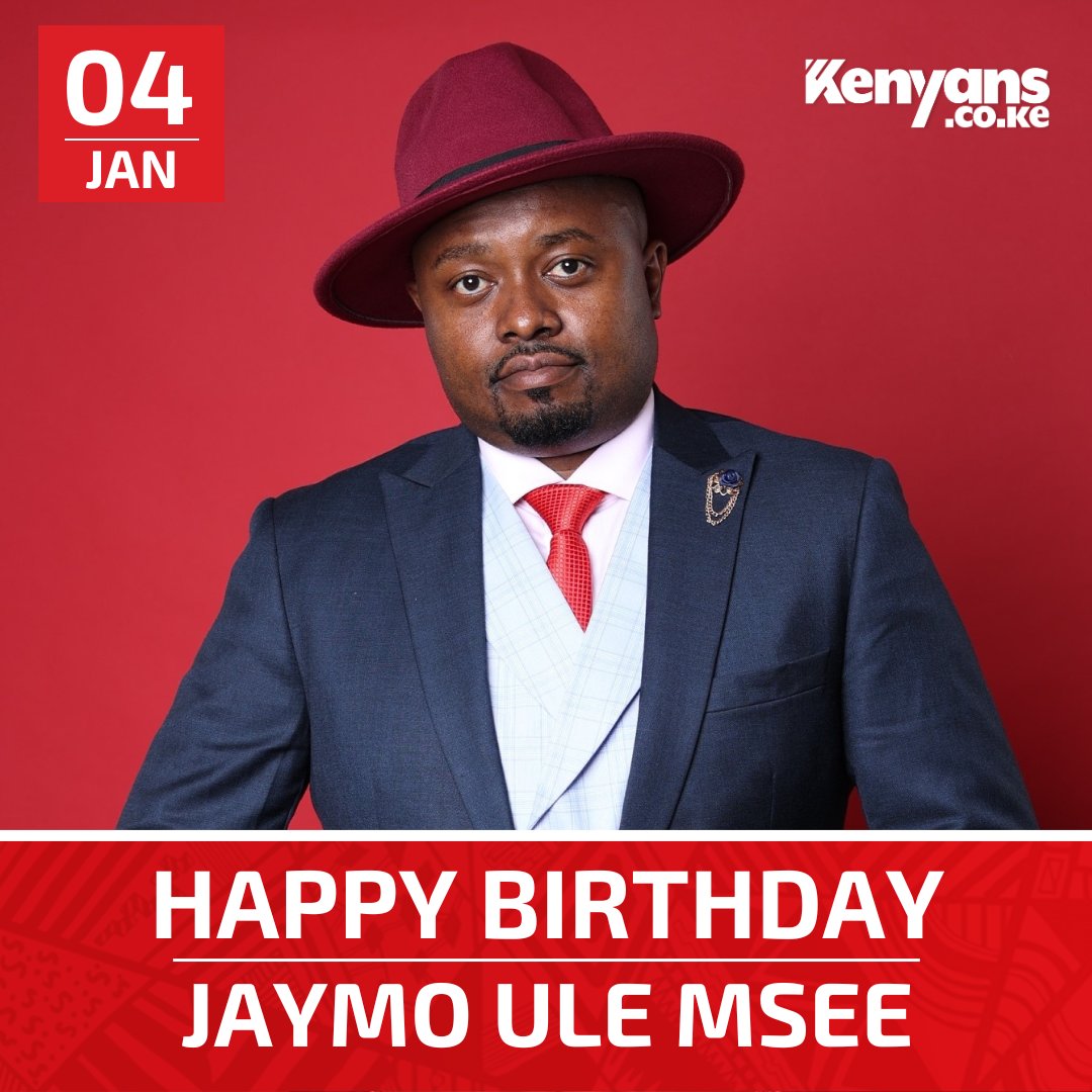 Wishing content creator Jaymo Ule Msee a happy birthday and prosperous 2024
#KenyansBirthday