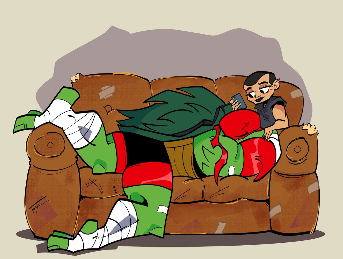ShmokeyMoe's tweet photo. actually finished it heh :] cuddle session time
-
-
{#rottmnt #riseoftheTMNT #raphsandra #raphcass} https://t.co/8FEUiqQp9v