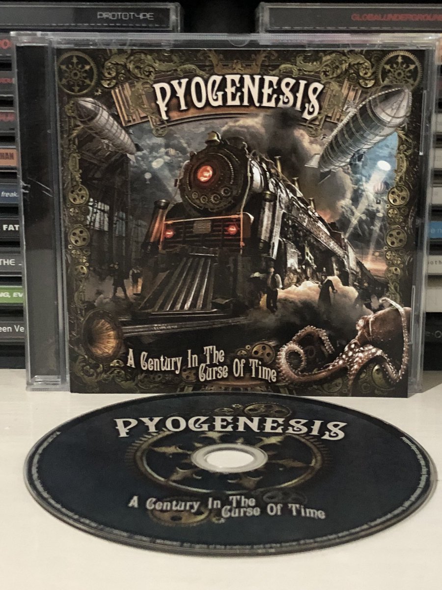 mindsaver's tweet image. Escuchando el álbum "A Century In The Curse Of Time" de PYOGENESIS 🤘🏼😈💿 #NowPlaying #Pyogenesis #ACenturyInTheCurseOfTime