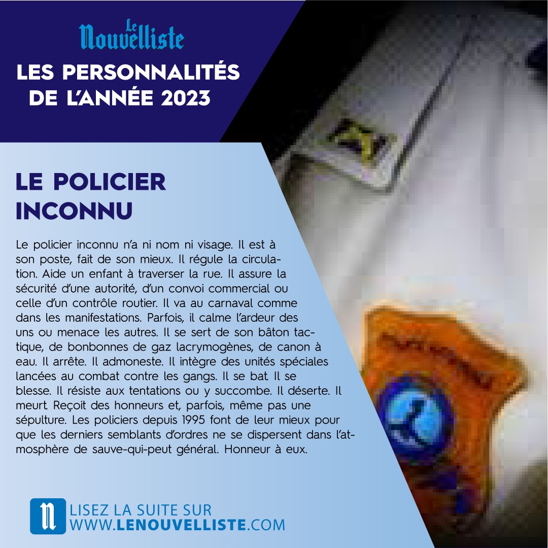 Les #personnalités de l'année 2023. #Nouvelliste.