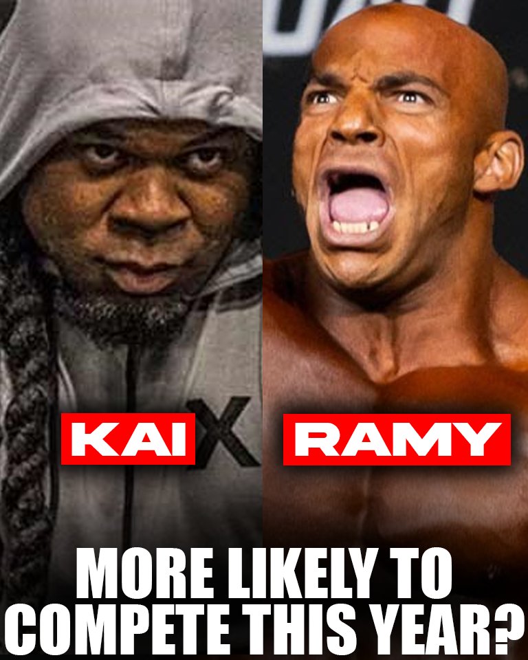 Big Ramy or Kai Greene: who's more likely to step on an IFBB pro stage this year?