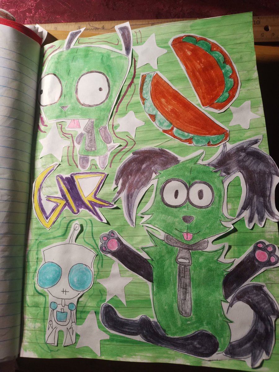 Art75182856's tweet photo. Gir form invader zim👽🐶 #girinvaderzim #invaderzim https://t.co/vRP5vpj48Y
