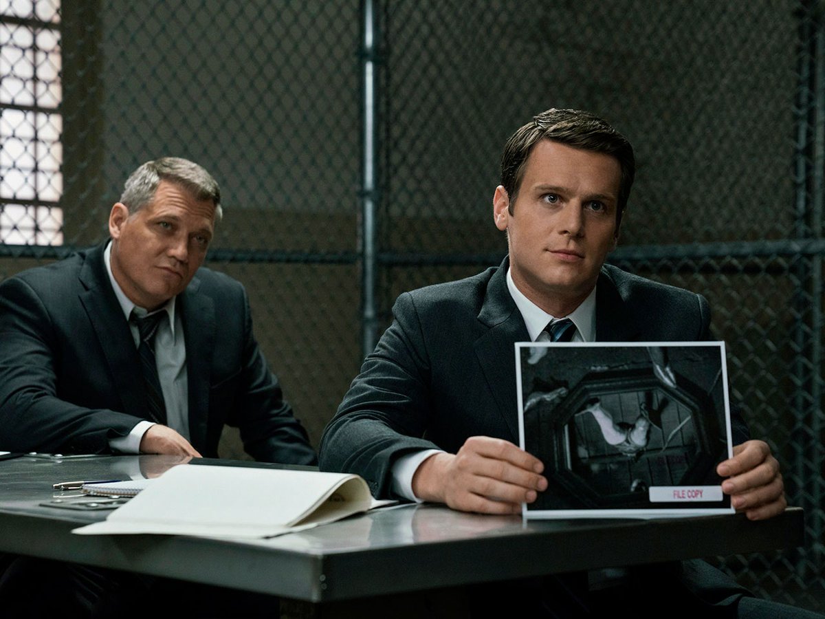 TheCineprism's tweet photo. MINDHUNTER IS RETURNING!! https://t.co/cAX7fHidRC