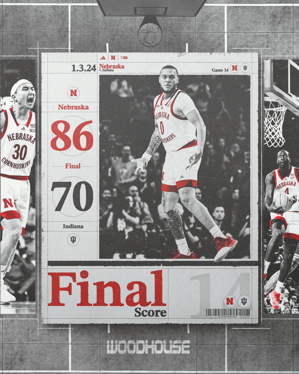 Nebraska Men's Basketball tweet media