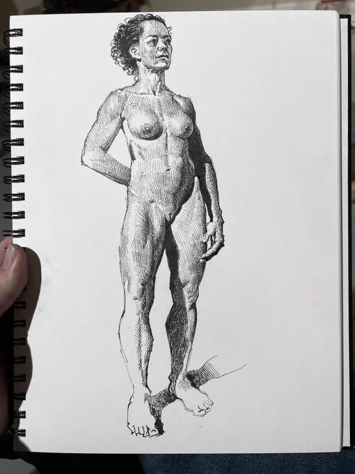 Anna, Wednesday night figure group