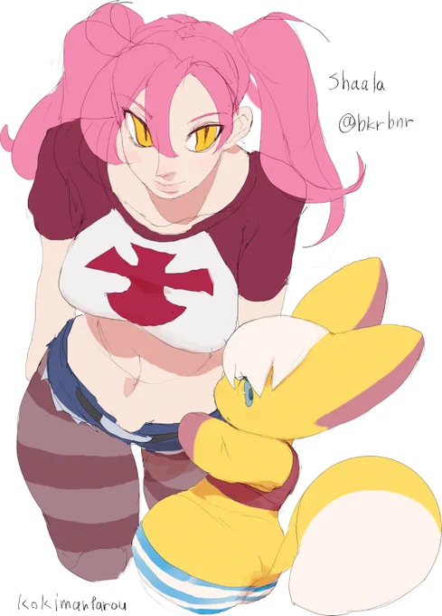 Sethさん()のキャラクターShaalaちゃんその2