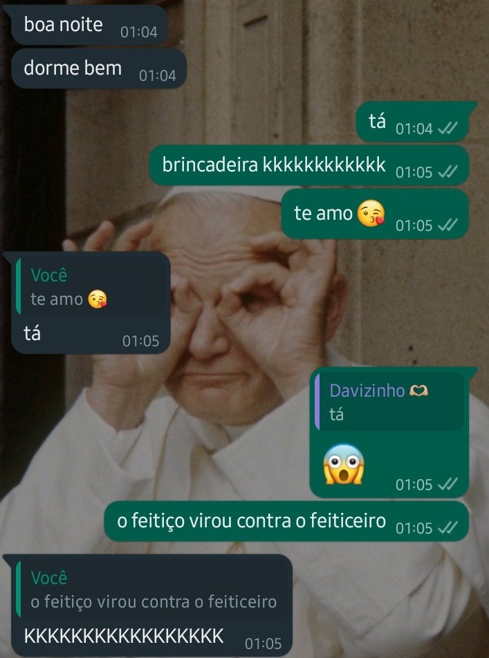 as conversas com esse maluco são surreais de bom