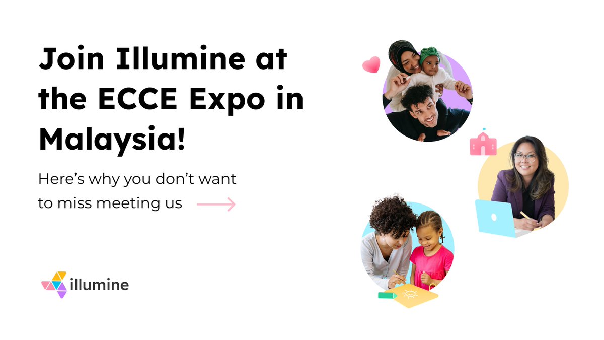 We're thrilled to be a part of the ECCE Expo in Malaysia this Jan 6-7, 2024! 🎉 Stop by the Illumine booth for a world of innovative early childhood education solutions, engaging conversations, and yes, free goodies! 🛍️🤗 #IllumineAtECCE #EarlyChildhoodEducation #FreeGoodiesAlert
