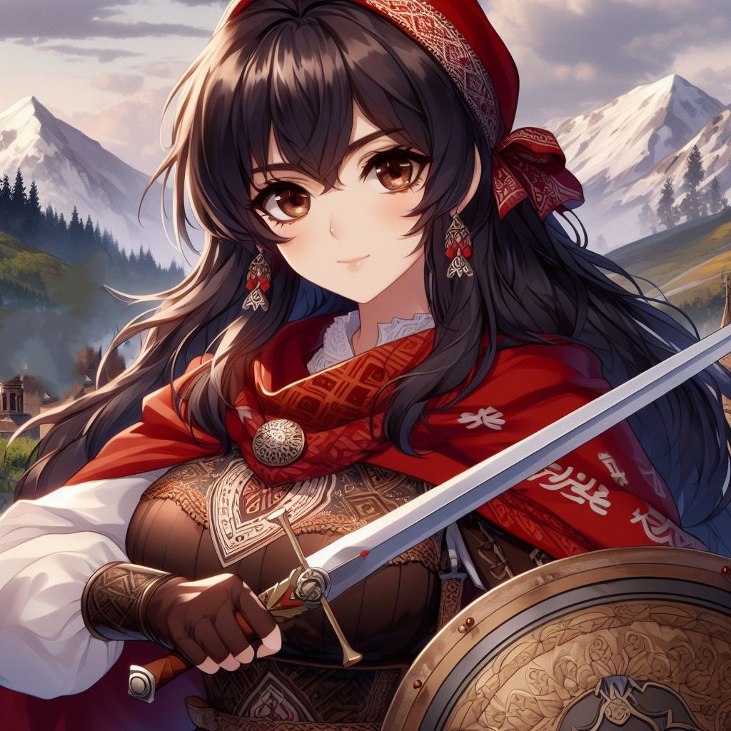 CMargatroi26365's tweet photo. Guerrera Armenia según la IA #AIイラスト #AIphoto #AIArtGallery #AIgirl #AIimages #AIimagegenerator #AIsteam #AIart #aiartworksgirls #AIart #AIArtCommuity #AIgirlscollection #AIGirlsPhotoCollection https://t.co/2onH40bQgz