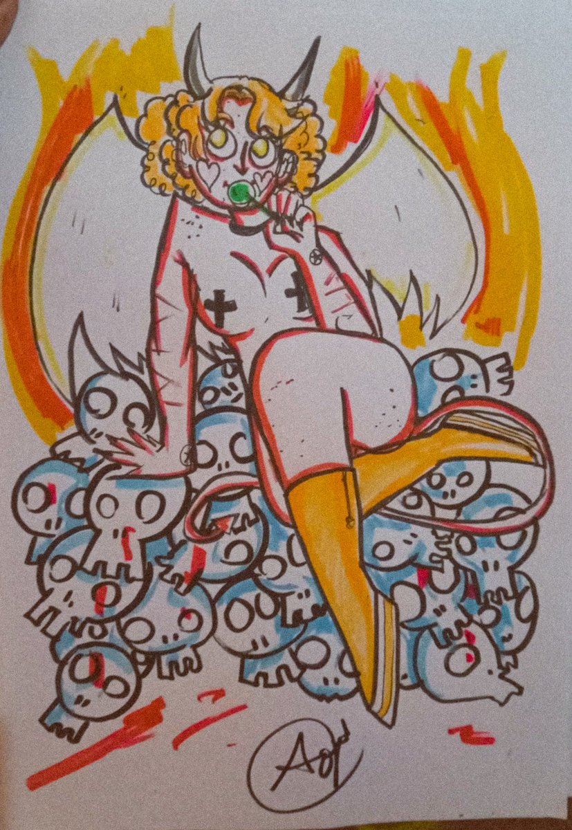 AOILANDIA's tweet photo. #demon #paint #occs #artist #deadgirl https://t.co/ILAgTlc4Ay