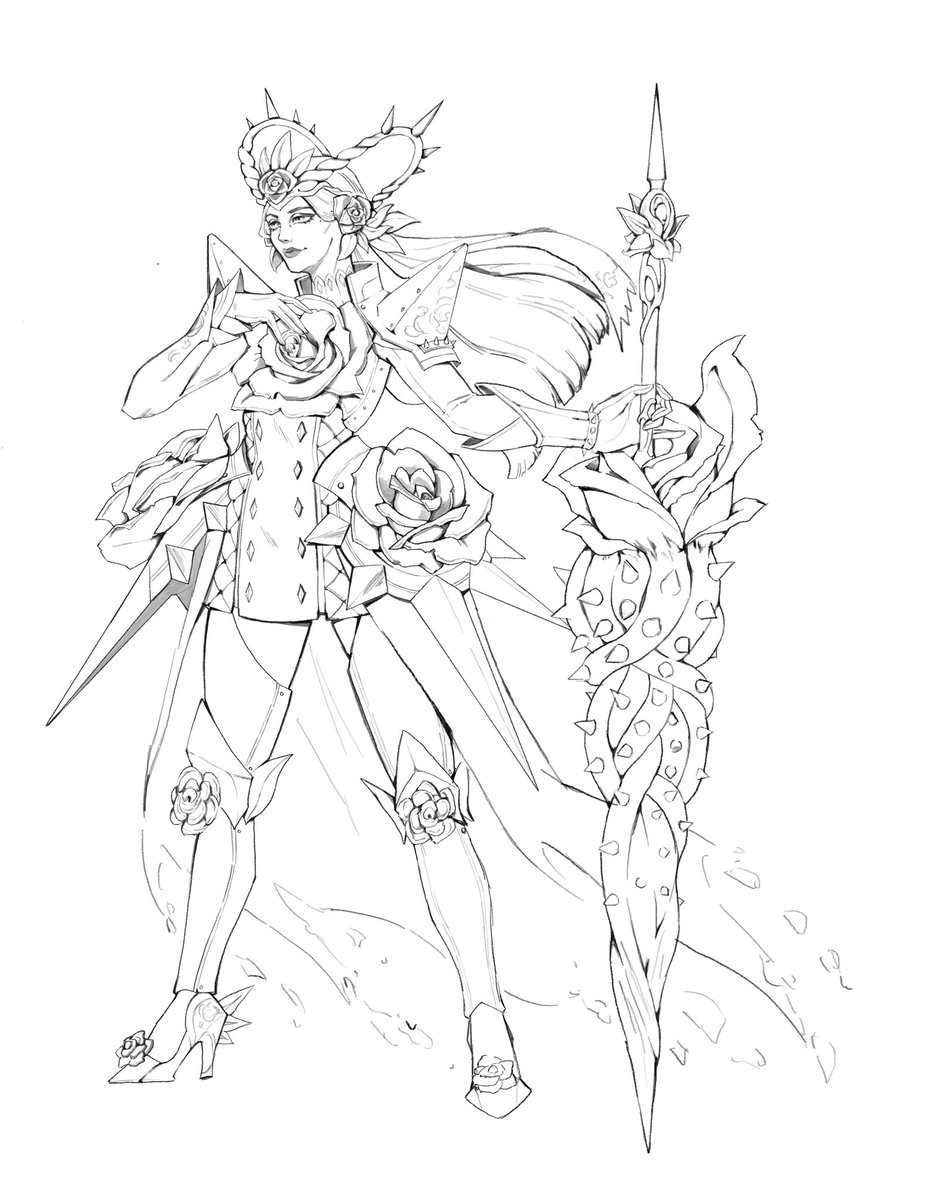 Chevaliers de la Cour des Fleurs // Lilac and Rose

Some sketches I’ve done over the course of the past week or so and being home with family ! Hope everyone’s holidays have treated them well!