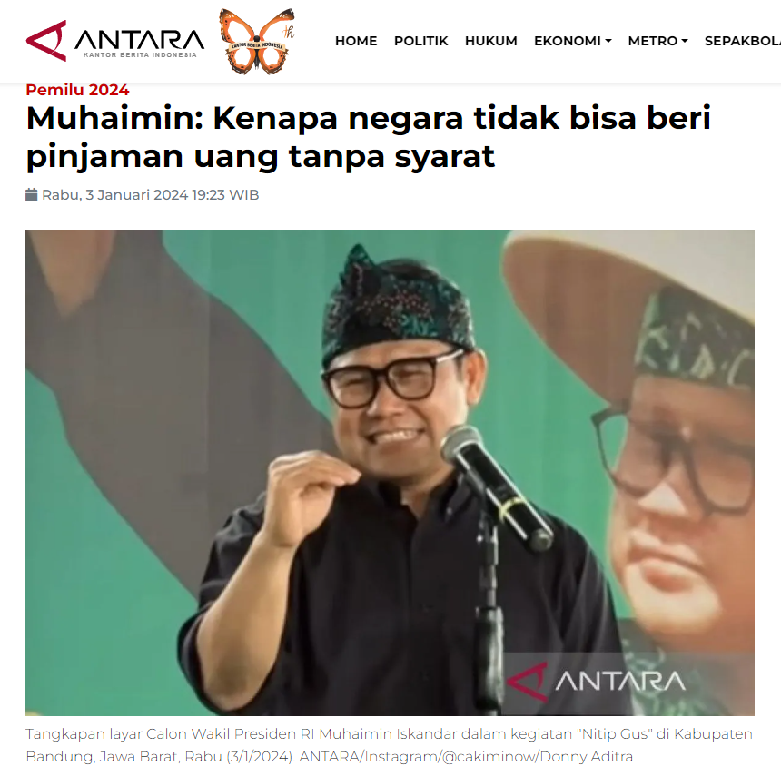 anisabayan1's tweet photo. Ada lagi nih omongan si beban....mosok negara disuruh ngutangin ke rakyat. Awokwokwok

Woyyyy cak, yang ada negara ngasih ke rakyat lewat bansos, elu malah mau bikin negara kayak rentenir ngutang2in.

Ampuuuunnn dah si beban.

Yang sabar ya wan, Awokwokwok https://t.co/rHeKpCuVIm