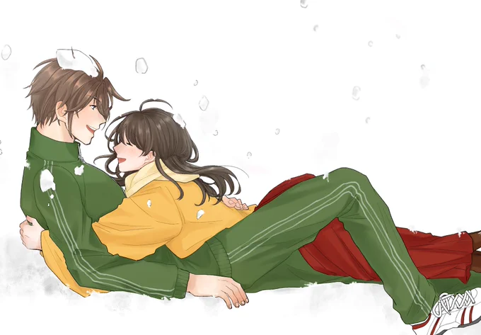全身も描いたけど小さくなるからトリミングしちゃった 