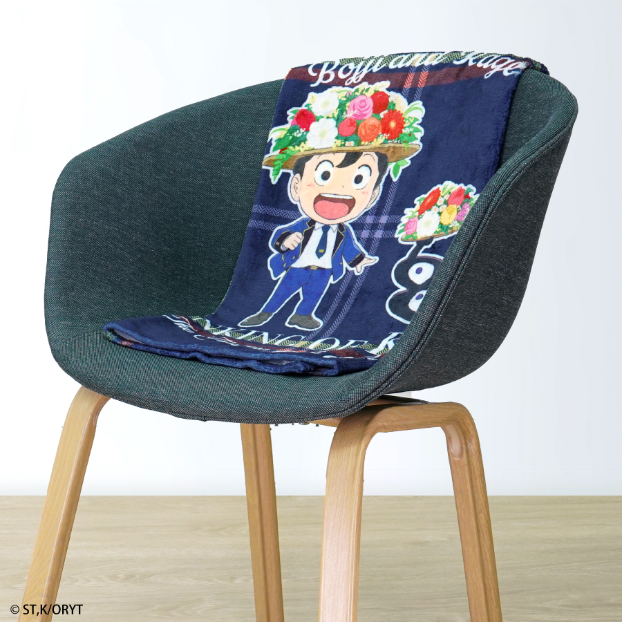 APT_store's tweet photo. ✨👑TVアニメ「王様ランキング 勇気の宝箱」新グッズ紹介👑✨

肌寒い季節に🍃🥶
「膝掛けブランケット」はいかが❓

ボッジとカゲの描き下ろしが大きく印刷されており
700×1000mmだから４���に折れば持ち運びも楽々です👍😊

#王様ランキング
#王様ランキング勇気の宝箱 https://t.co/P1GiIeXU6Y
