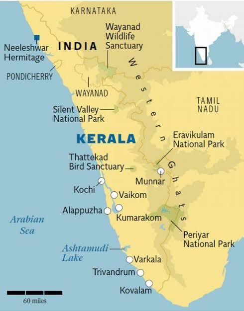UPSC & PCS NOTES on X: "Silent Valley National Park ▪️Location: Palakkad district in Nilgiri Mountains of Kerala. ▪️Silent Valley was declared as National Park in 1984 and formally inaugurated in the