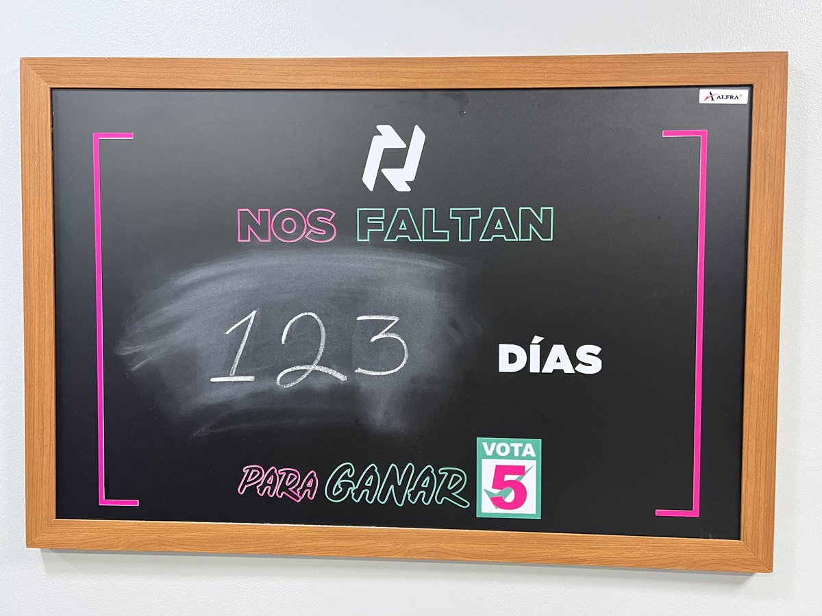 ¡Sin tiempo que perder! El reloj avanza, y juntos debemos asumir la responsabilidad de organizarnos y salir a pedir el voto. Como defensores del partido y ciudadanos comprometidos con el país hemos sostenido la esperanza de ganar. Ahora es nuestra oportunidad, salgamos con