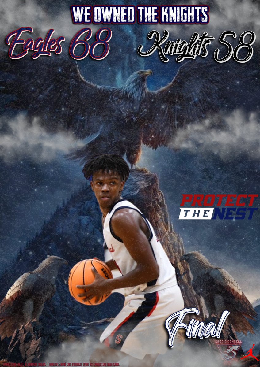 CanesSwagger305's tweet photo. "@steadhoops soar to victory on the hardwood, asserting their dominance over the Knights of Robinson. The knight was owned, and the nest was fiercely protected! ππ¦
#YouKnowWhoRocks
#EagleDomination #talonsup https://t.co/vaalbPpy62