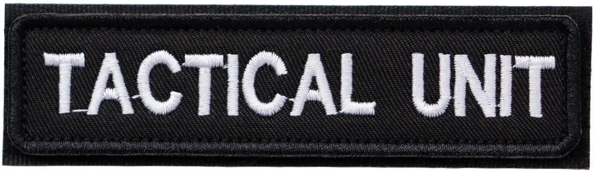 wappen_aplique's tweet image. ワッペン専門店アプリケのオリジナル刺繍ワッペン 
「TACTICAL UNIT（タクティカル ユニット）」の
販売を開始しました！

TACTICAL UNITは「戦術部隊」という意味です。
マジックテープ着脱になっています。

#TACTICALUNIT #戦術部隊 #タクティカルユニット #ワッペン #刺繍ワッペン