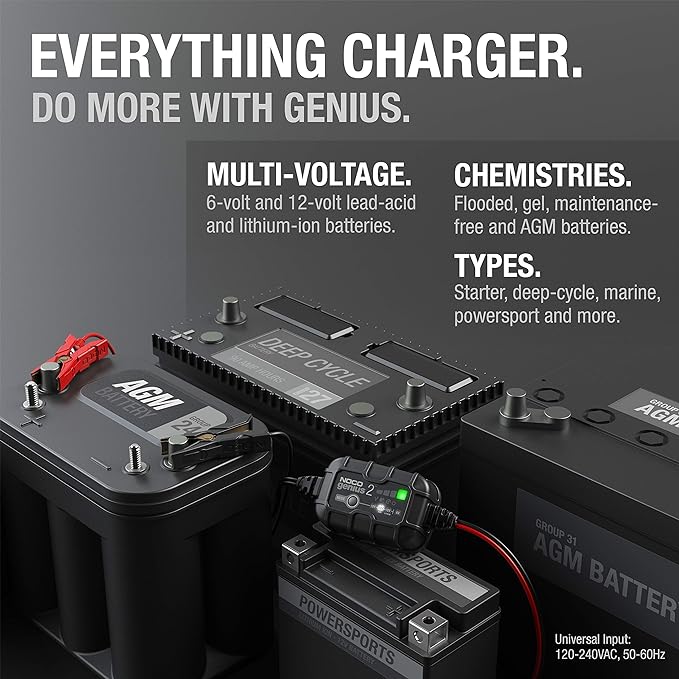 sell_savvy360's tweet photo. 🚗🔌 Discover the versatility and reliability of the NOCO GENIUS2 Car Battery Charger – perfect for motorcycles, ATVs, lithium, and deep cycle batteries!🇺🇸

🛍Shop:https://t.co/G0vXUfIIJw
Via @amazon 🇺🇸

#Ad #NOCOGENIUS2 #BatteryMaintainer #AmazonPrime #AmazonDeals #DealDetector https://t.co/rzkjYaF1IQ