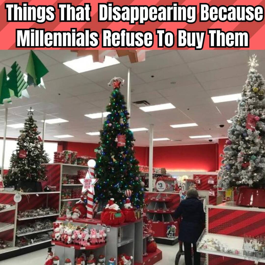 Bleacher__break's tweet photo. Read on to see what are some things that newer generations are apparently refusing to buy