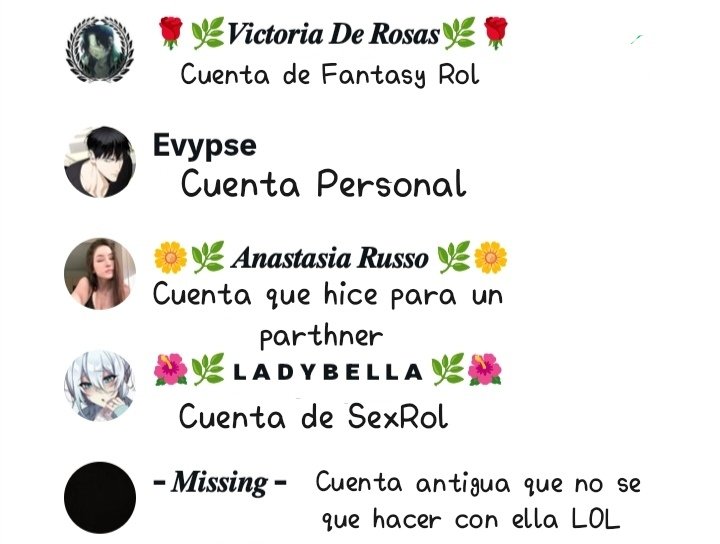 Wintry_Duchess's tweet photo. Como de 3 cuentas pase a 5... Ni idea JAJAJA https://t.co/ZbLrtquXWH