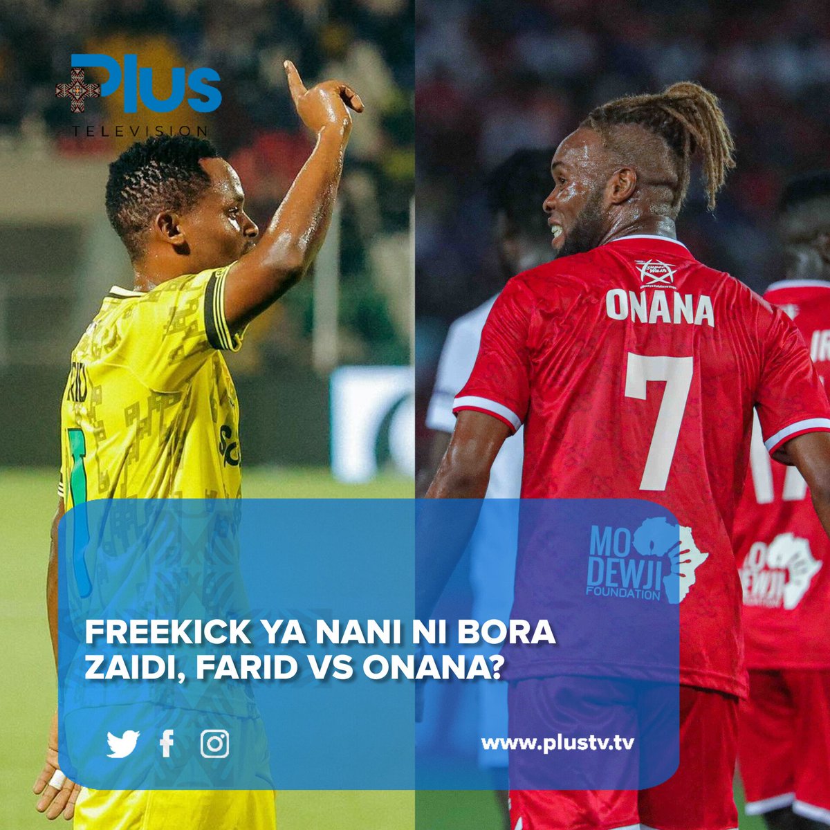 plustvtz's tweet photo. Nani amepiga free-kick nzuri zaidi.

#PlusXtraUpdates https://t.co/Uyy1fW8EWh