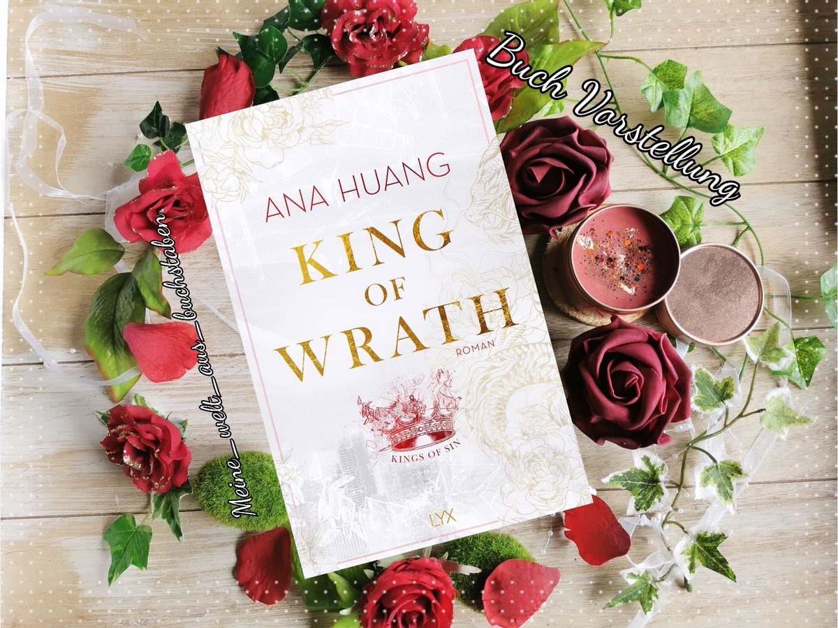 KommWir's tweet photo. (Text und Bild könnten zum Kauf anregen) #buchvorstellung
Heute stell ich euch das Buch #kingofwrath von @authoranahuang aus dem @lyx_verlag vor ❤️
#anahuang #lyx #lyxverlag #kingsofsin #booktok #bookClub #bookstagram https://t.co/TRmoTBJmly