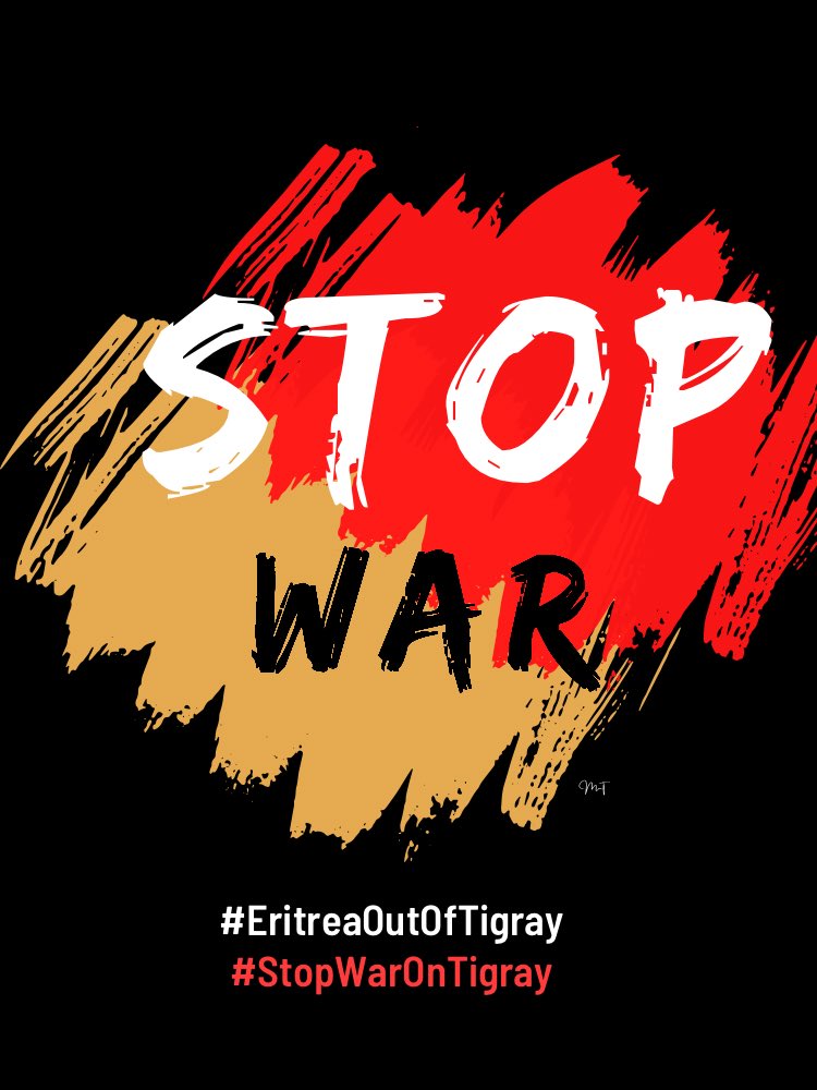Ethiopia have to be sanctioned in all possibility that the international community have till Ethiopian gov't
🚨 #StopWarOnTigray
📢 Allow humanitarian aid
  #ReconnectTigray
⚡️Restore all basic services
🔚 #EritreaOutOfTigray
@IntlCrimCourt @UN @POTUS @JosepBorrellF @StateDept;,