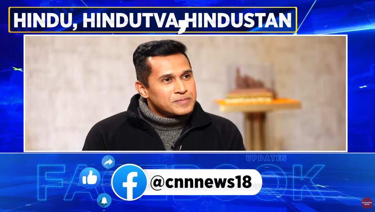 CNN-News18 has truly lost it.

hosted a shankaracharya who spent straight ten minutes telling him how brahmins are superior and all castes need to know their place. 

anchor dude just nodded and smiled away.

then he asked whether declaring Hindu rashtra is 'correct or not',…