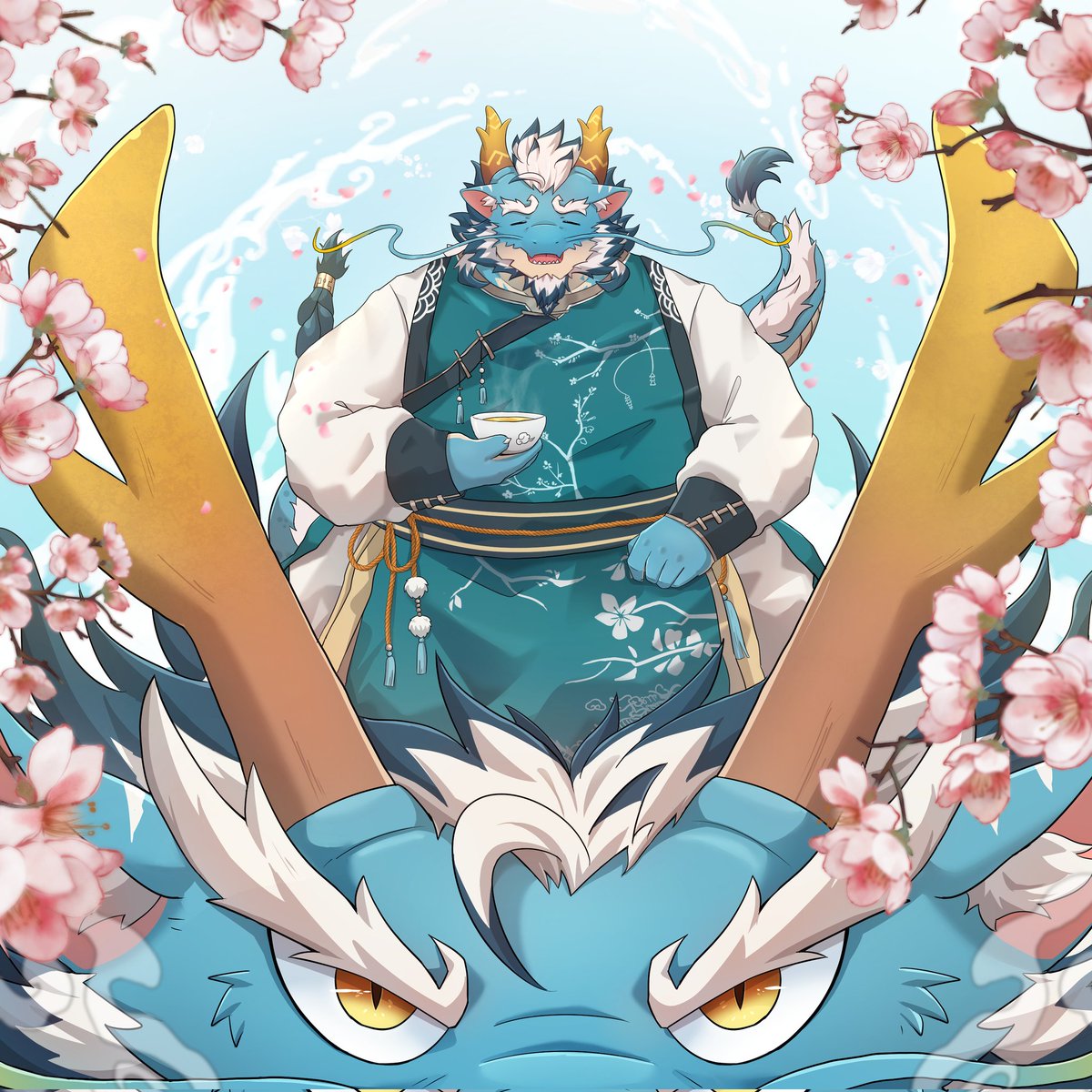 KemonuoC0801's tweet photo. 🍵🐲🍑 https://t.co/BFalCij7T6