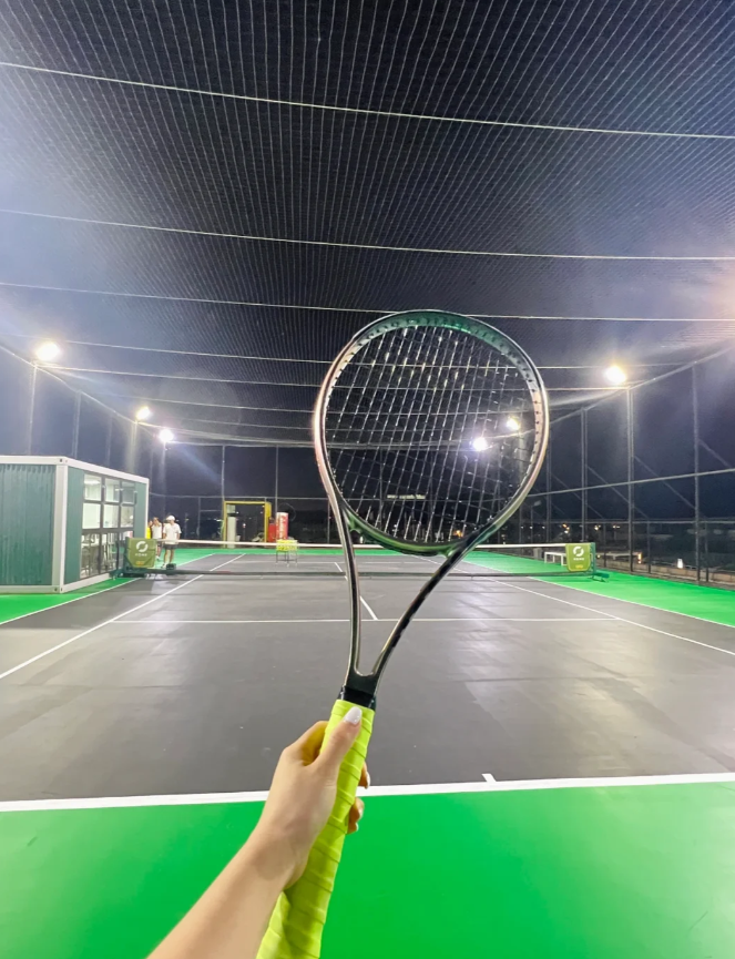 IfableI's tweet image. Let's play tennis together in the evening. It's fun.😝
