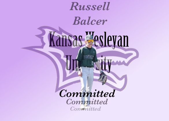 Russell Balcer (@russellbalcer) on Twitter photo I am truly blessed and excited to announce that I will be continuing my academic and athletic career at Kansas Wesleyan University. Thanks to all of the family, friends, teammates and coaches that have supported me throughout this process. <a href="/BretRinger/">Bret Ringer</a> <a href="/KWUNeale27/">Bill Neale</a> I am truly blessed and excited to announce that I will be continuing my academic and athletic career at Kansas Wesleyan University. Thanks to all of the family, friends, teammates and coaches that have supported me throughout this process. <a href="/BretRinger/">Bret Ringer</a> <a href="/KWUNeale27/">Bill Neale</a>