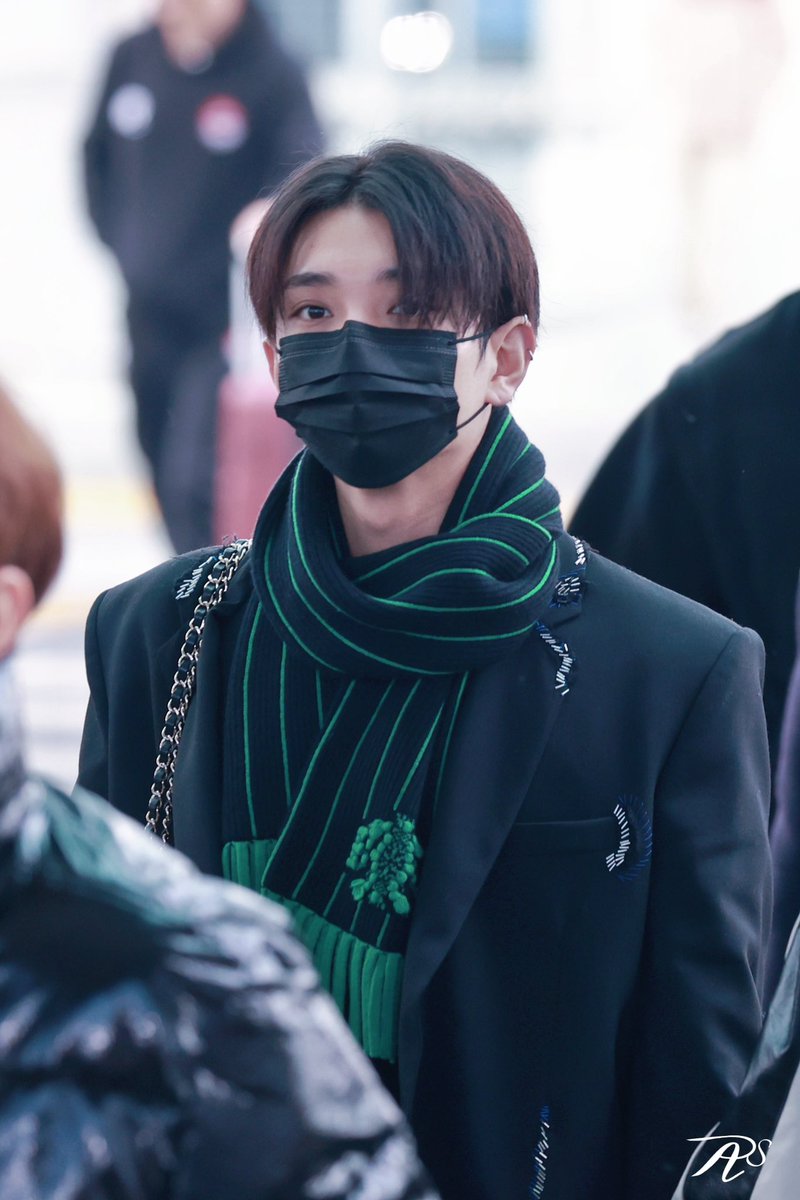 joshu_AS's tweet photo. 240104 ICN

#세븐틴 #SEVENTEEN
 #JOSHUA #조슈아 #ジョシュア https://t.co/KJ7yiHleGx