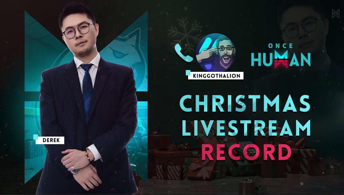 OnceHuman_'s tweet photo. Greetings!

Let's give a huge round of applause for Derek and KingGothalion's exciting livestream, which addressed several players' burning questions about the game. 

Just in case you missed out, we're including the link to the livestream for you!

link: https://t.co/xs7lYVvVQJ https://t.co/TRClK4miYL