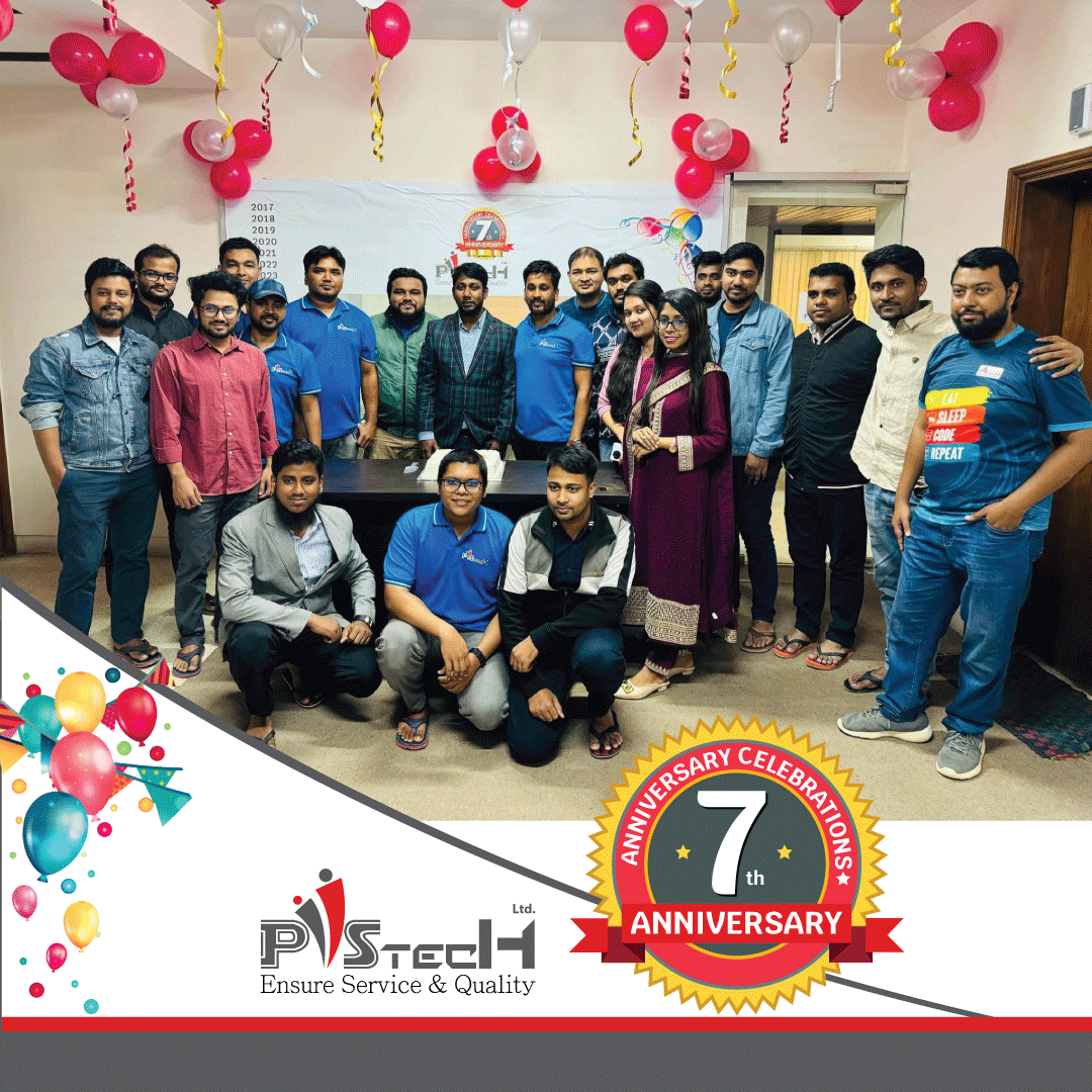piistech's tweet photo. Celebration of our 7th anniversary at Piistech Limited!  It's been an incredible journey filled with innovation and dedication.
#piistech #piistechanniversary
#piistechltd #celebrating7Years
#sevenyearsstrong  #TeamPiistechCelebrates
#softwarecompany 
#basis #bangladesh https://t.co/H2zeFg1CXw