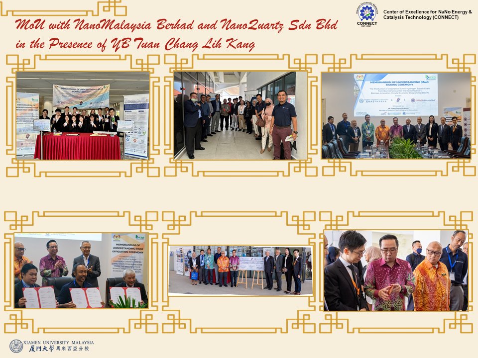 Ong_EnergyGroup's tweet photo. Happy New Year 2024 from Center of Excellence for NaNo Energy & Catalysis Technology (#CONNECT), @cmexmum Xiamen University Malaysia (#XMUM)
May the year 2024 bring you an abundance of exciting possibilities.🎉👏
For details, refer to the LinkedIn post.
https://t.co/iQdIaWKQX1 https://t.co/nG6Jsye103