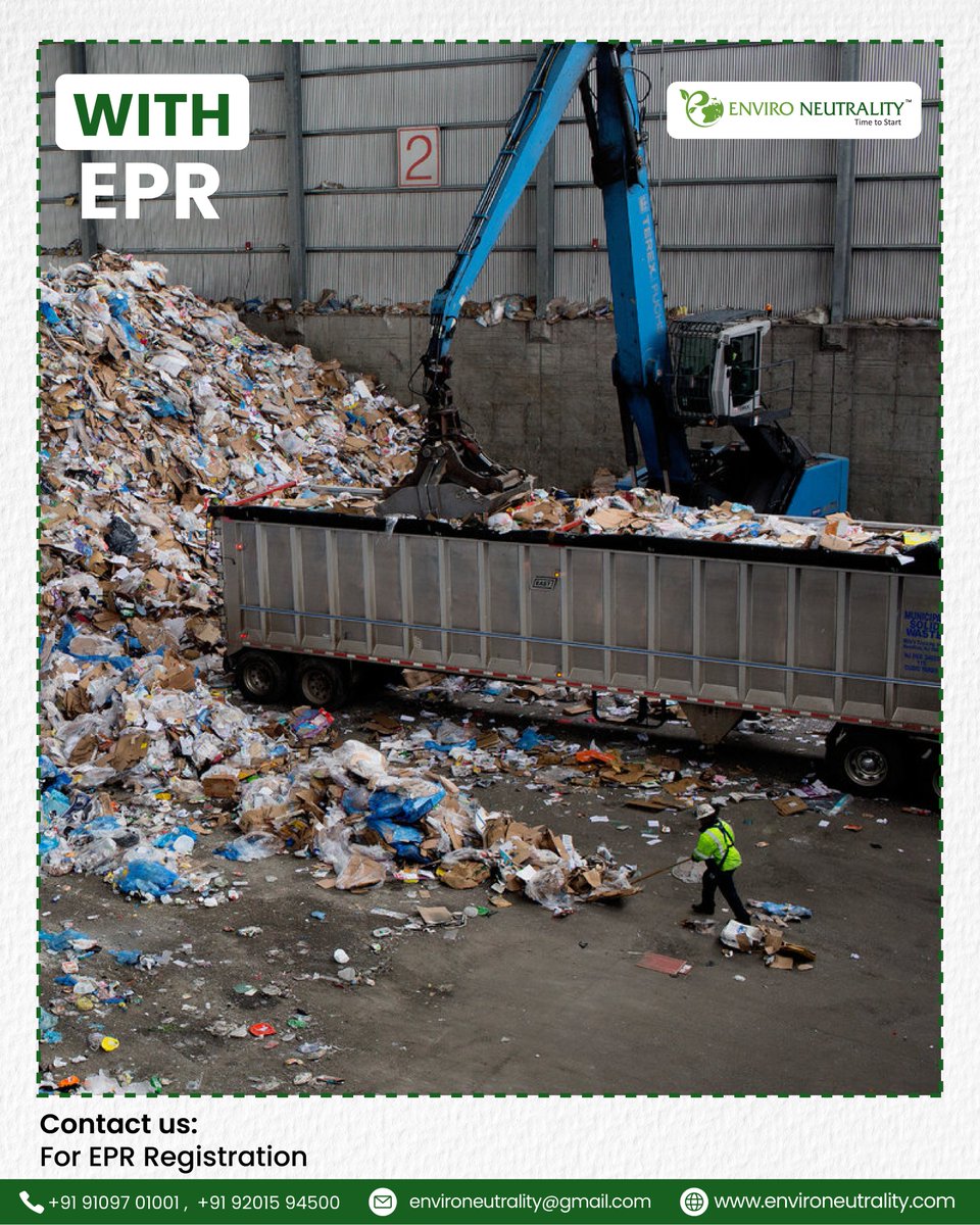 Spot the distinction! 📷 EPR is the sole fix for this issue—no EPR, no solution! 📷
#epr #environment #plasticfree #carboncredits #environeutrality #reducereuserecycle #compliance #ewaste #rubberwaste