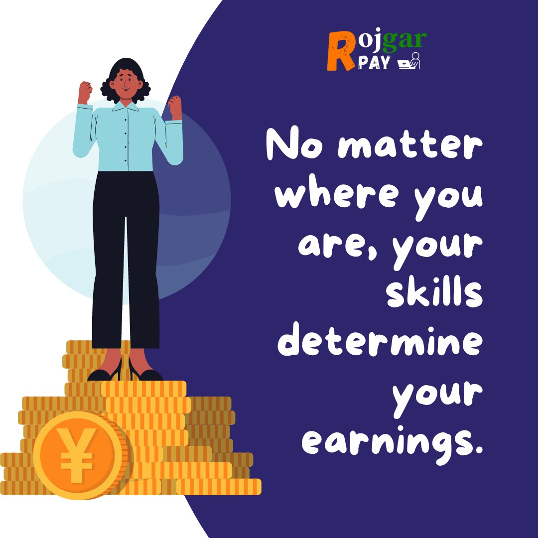 Freelancingonfy's tweet photo. Ready for a change? Rojgar Pay is your ticket to work-from-anywhere freedom. No matter where you are, your skills determine your earnings. Unlock the potential now!

#RojgarPay #RemoteWork #EarnAnywhere https://t.co/iQjfXhlOfB