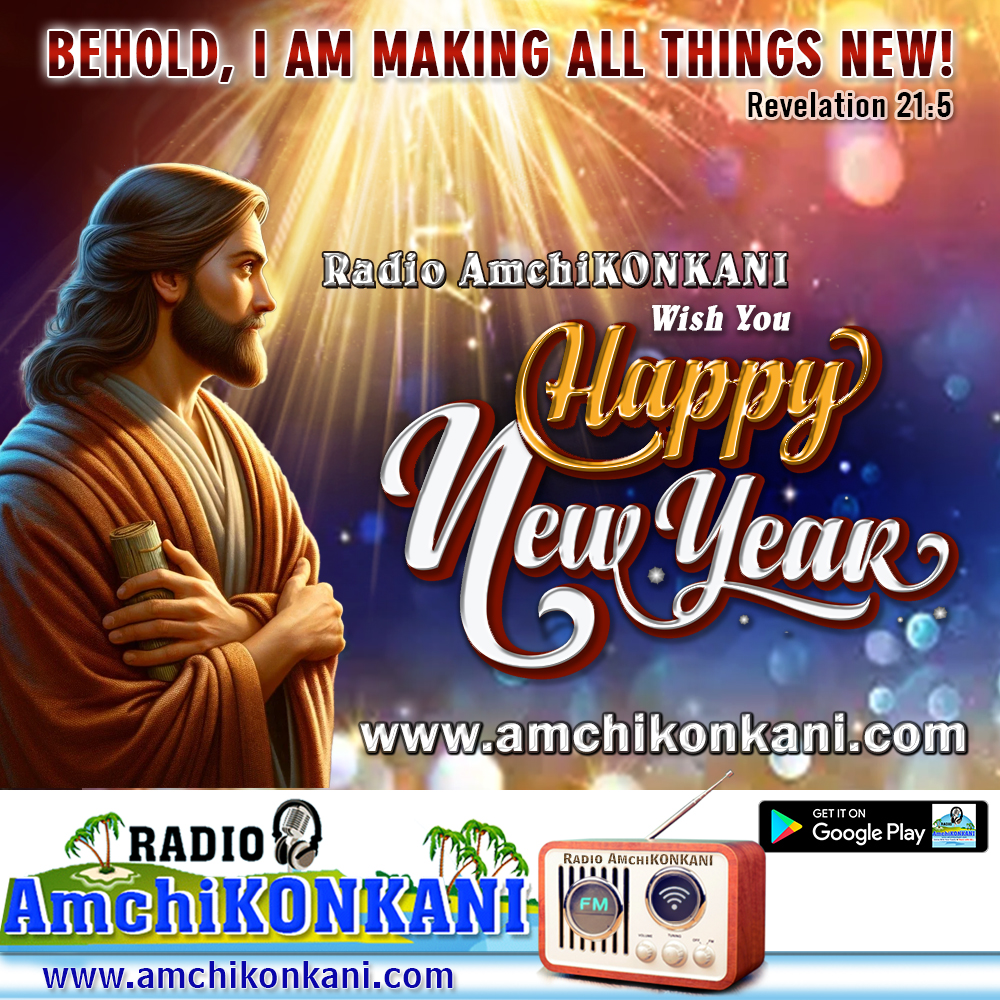 amchikonkani's tweet photo. Wishing all our wonderful listeners at #RadioAmchiKONKANI📻🎙️
A New Year filled with joy, laughter, and the melodies of hope. May the coming year bring you countless moments of happiness and prosperity. Happy New Year!
 https://t.co/UUueuVVdxB

#Konkaniradio #Amchikonkani https://t.co/y2SEhY7FNb