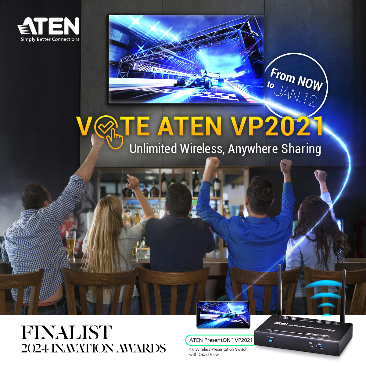 ATEN_Int's tweet photo. 🏅 Your Vote Matters in Shaping the Future of Tech! 🏅 
Support ATEN VP2021 in winning the 2024 Inavation Awards. 

Let’s lead the way in innovation together. 
Cast your vote here 👉 https://t.co/84hAgethWH

#VoteNow #ATEN #InavationAwards2024 #INAVATE #ISE #ATENPresentON #VP2021 https://t.co/z2xTKrMo2t