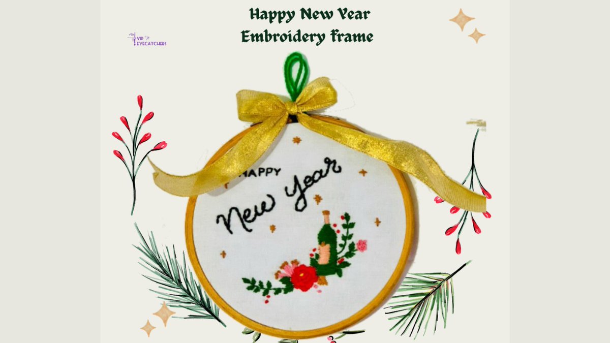 Happy New Year Embroidery frames 🪡
Customize your design and Size
For orders Call/ Whatsapp 0719043095
#happynewyear2024   #embroideryframes #embroidery  #embroideryhoops  #hoopart #needlepainting #needleart  #gifts   #needleart  #handmade #ecofriendlygifts  #walldecors