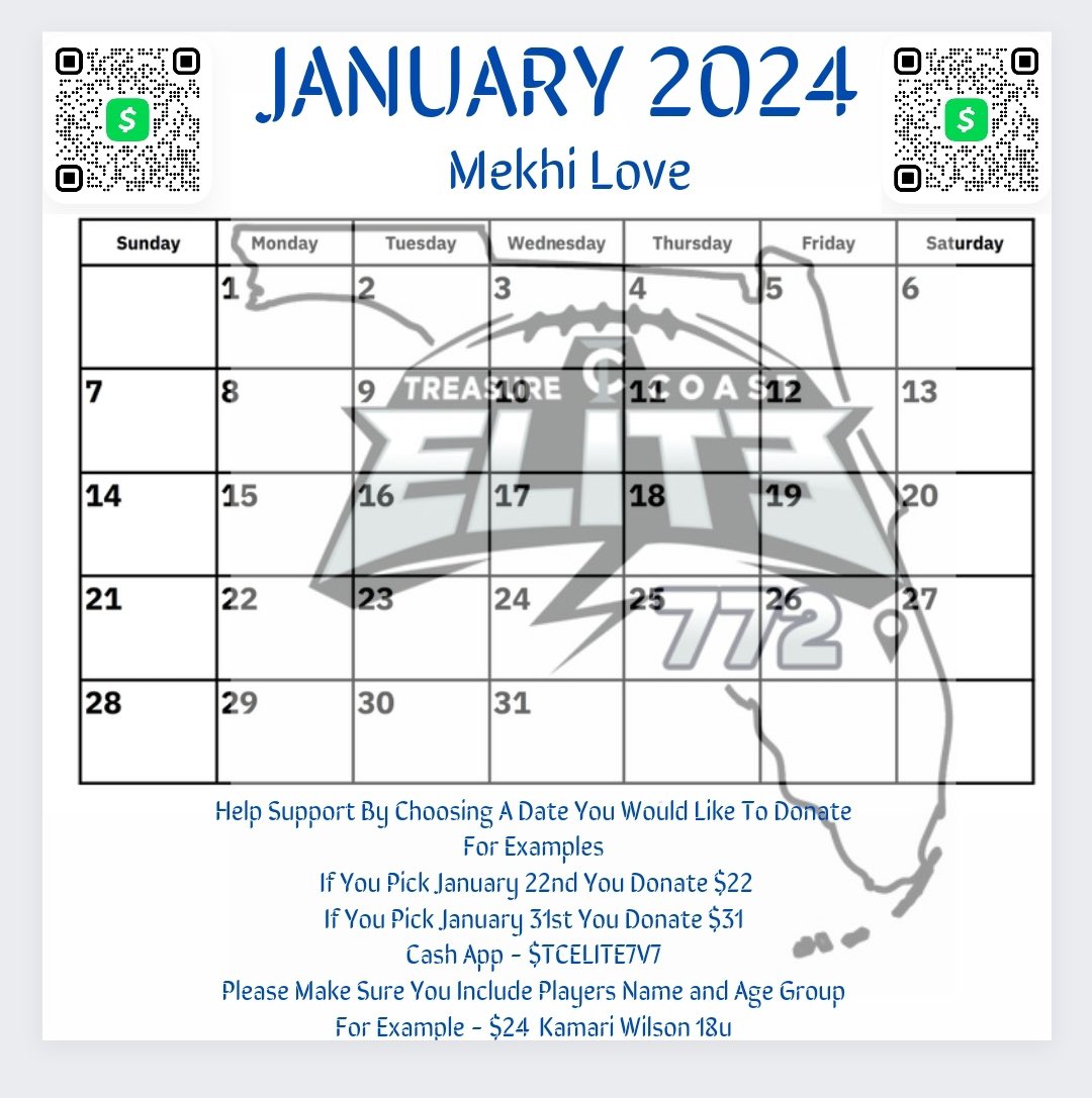 We would be proud if you help donate to our organization😁! Rules are what ever date you pick that’s how much you donate