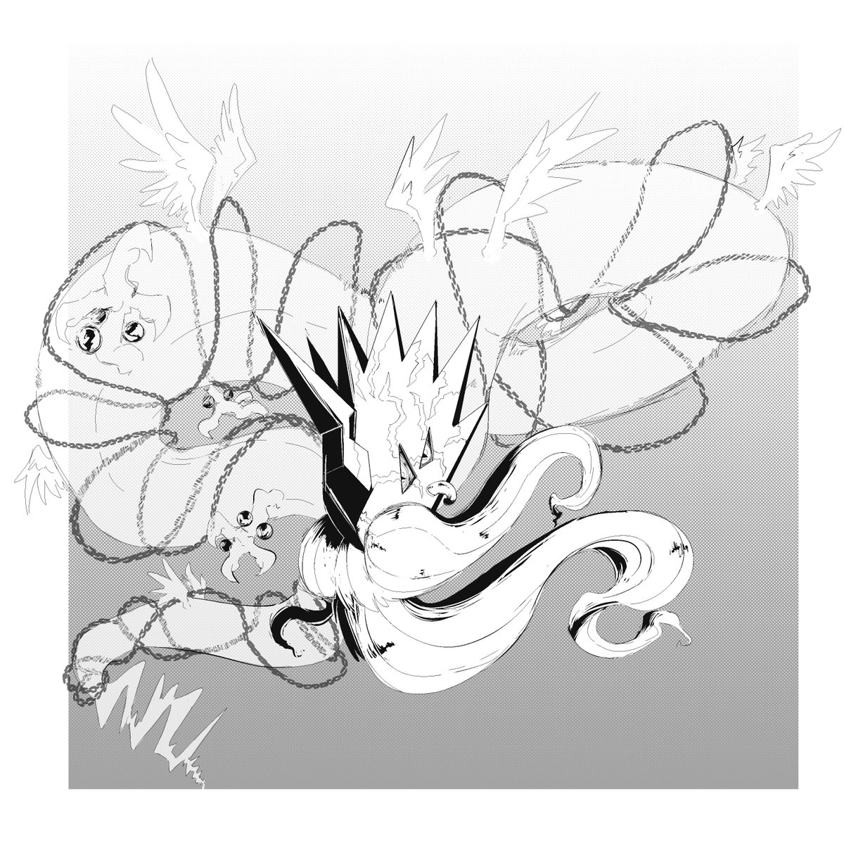 happy year of the dragon !
 #digimon #デジモン