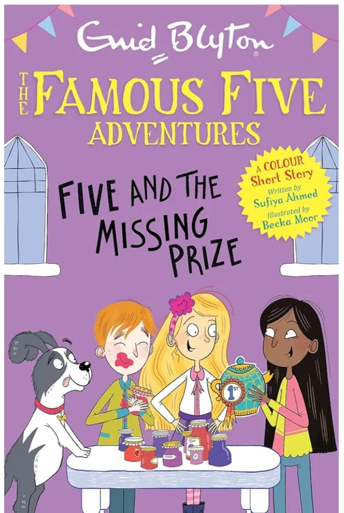 Delighted that my 7th #FamousFive adventure with #BeckaMoor is released today. For the 6 to 8 age group.