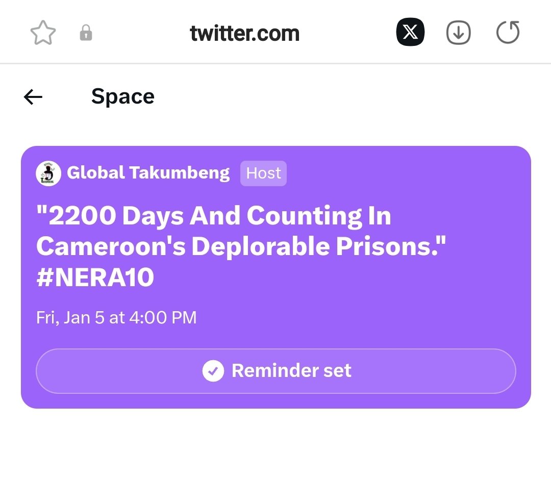 CelestineDingk3's tweet photo. I will be present @GTakumbeng  space for justice and peace for the Nera10 detained innocently &amp; suffering in jail while real criminals are out doing their businesses as usual #Nera10 @hrw @AmnestyWARO https://t.co/1eboWEjQIp