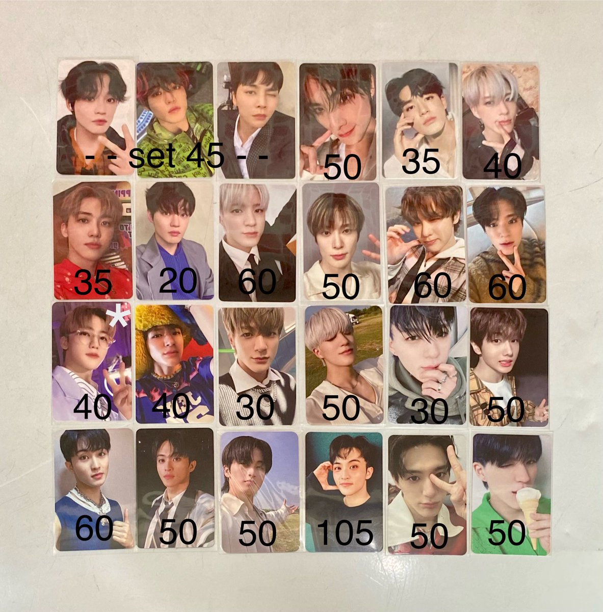 yerepark127's tweet photo. ʚ wts / want to sale ɞ

aab pc nct jeno mark kun jaehyun johny chenle xiaojun jisung jaemin

price on pic ❣️
price ex admin shopee

pls dm for more detail
rd ina-jatim

t. photocard 2020 2023 127 dream wayv trading card tc lucky draw fact check golden age universe beatbox candy https://t.co/t8iVuHRblu
