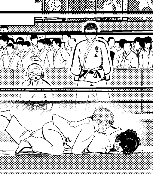 遅くなりましたが249話、今週のお気に入りコマ。 引き続き、ほかの試合場でもみんな頑張っております。 #もういっぽん