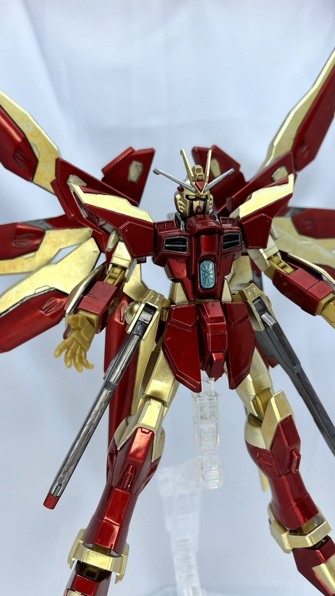 wts_ch_gp's tweet photo. アイアンストライクフリーダムガンダム、、かな？完成！！
WHAT IF...?「もしも…コズミックイラにトニースタークが存在したら？」

#ガンプラ 
#ガンダムSEEDDESTINY 
#ガンダムSEED 
#gunpla 
#gundamseeddestiny 
#Gundam 
#marvel 
#マーベル 
#IronMan 
#アイアンマン https://t.co/iKR4RMSoYc