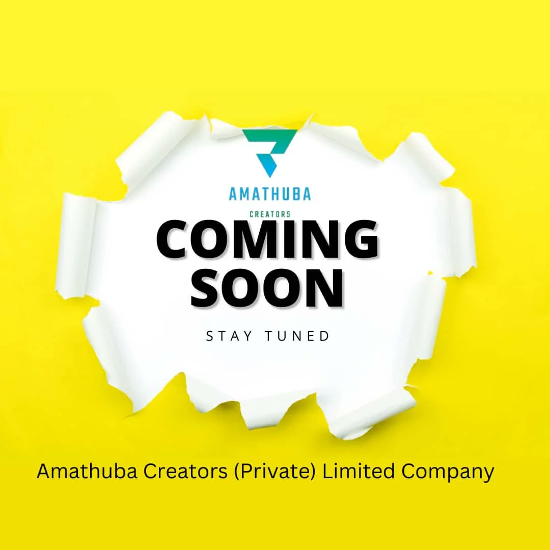 Have you heard? #AmathubaCreatorsZw #ItsComing #VicFalls