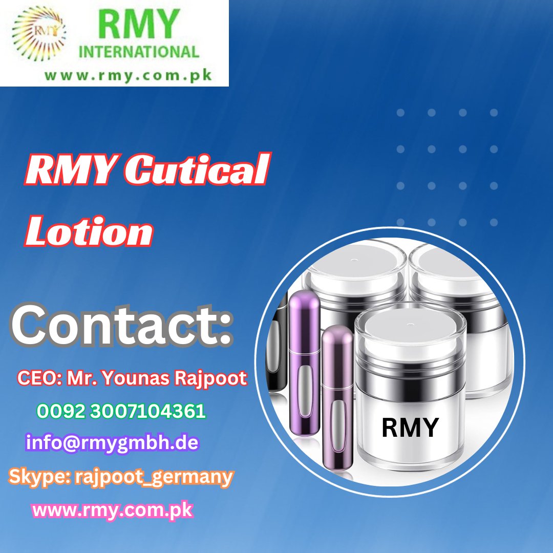 YounasR21675568's tweet image. #rmy 
#rmycuticallotion
#rmycuticalpusherproducts
 #rmytoeseparators 
#rmytweezerproducts 
#rmyscissors 
#rmyfootspasoaker
 #rmyfootfilesproducts
 #manicuepadicure 
 Contact: CEO:Younas Rajpoot 
00923007104361 
info@rmygmbh.de 
skype:rajpoot_ germany 
rmy.com.pk